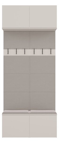 TP Living Předsíňová stěna HAGA 2W 100 cm kašmír