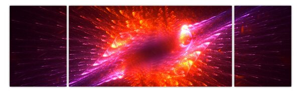 Obraz moderní trnité abstrakce (170x50 cm)