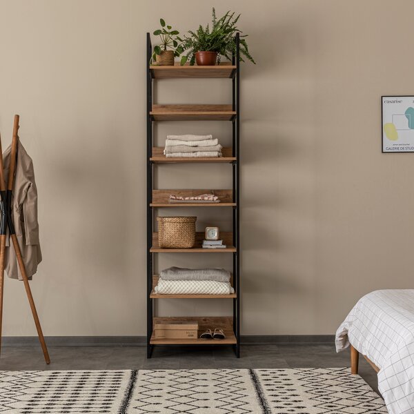 Kalune Design Regál Dynamic 64 cm borovice Atlantic/černý