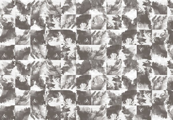 Fototapeta - Inkoustová mozaika (245x170 cm)
