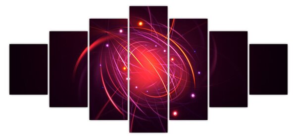 Moderní obraz abstrakce (210x100 cm)