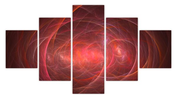 Moderní abstraktní obraz (125x70 cm)