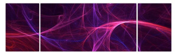 Abstraktní obraz křivek (170x50 cm)