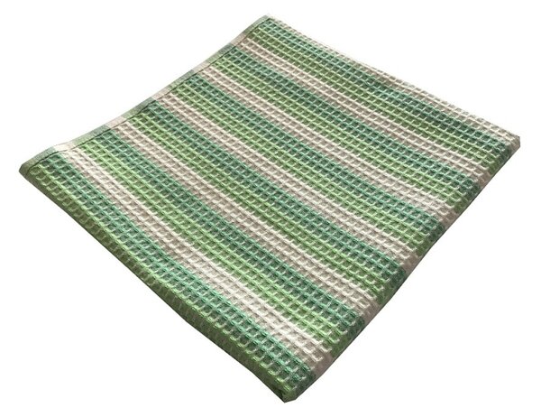 Praktik Vaflový ručník 50x100 cm zelený