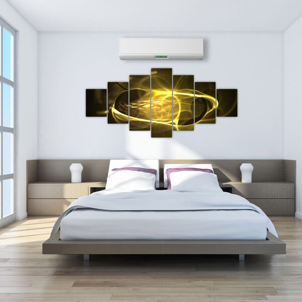 Moderní abstraktní obraz (210x100 cm)