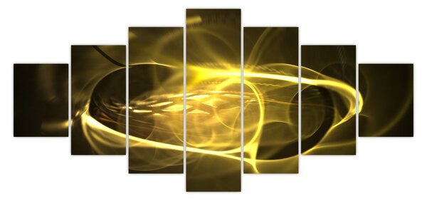 Moderní abstraktní obraz (210x100 cm)