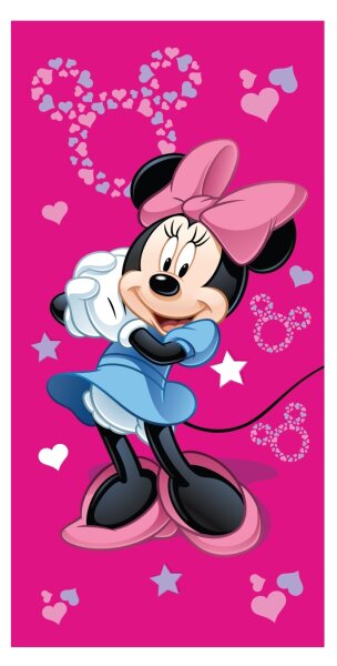 Jerry Fabrics Osuška Minnie Pink 05 70x140 cm