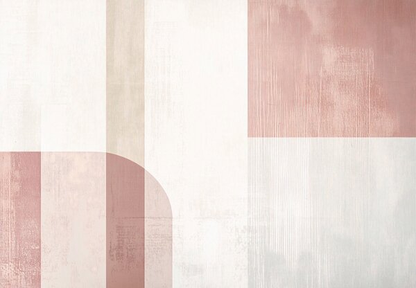 Fototapeta - Minimalistická béžová tapeta (245x170 cm)