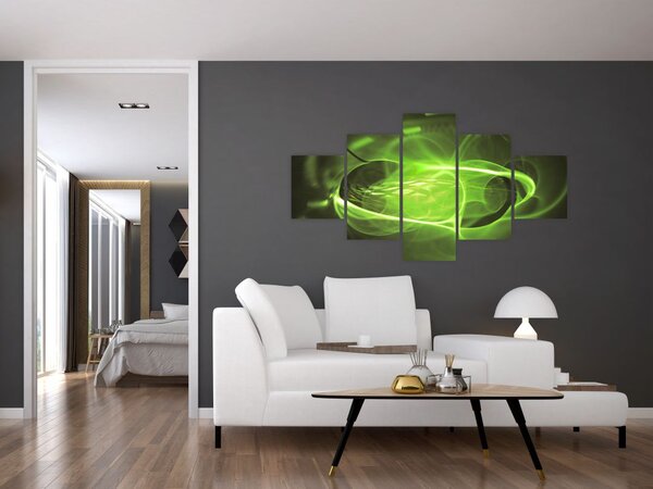 Moderní abstraktní obraz (125x70 cm)