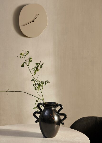Ferm Living designové hodiny Melt Wall Clock