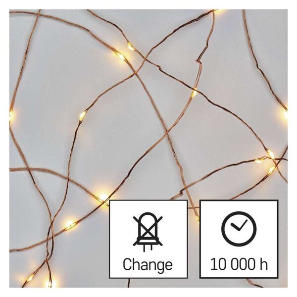 D3AW07 20LED XMAS NANO IP20 2AA T WW