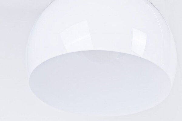 GIO stojací lampa 1x E27 60W bez zdroje IP20, bílá/chrom