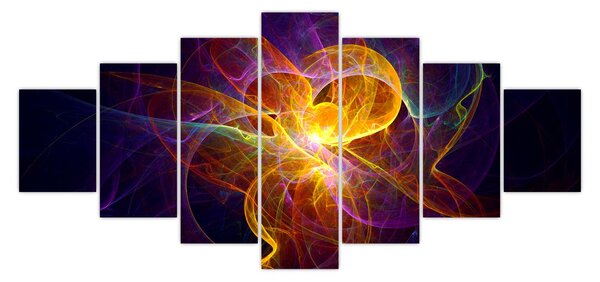 Abstraktní obraz (210x100 cm)