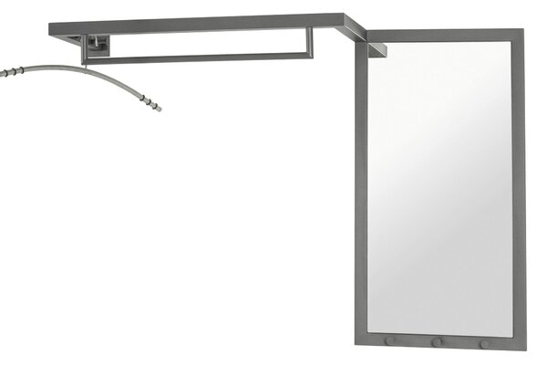 NÁSTĚNNÁ ŠATNA, 108/75/26 cm - Online Only šatny & botníky, Online Only