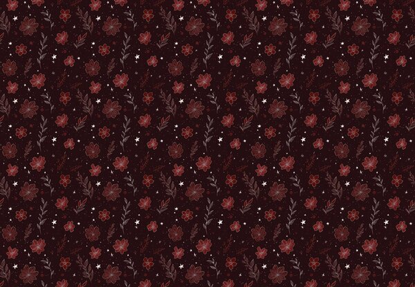 Fototapeta - Vínový vzor (245x170 cm)