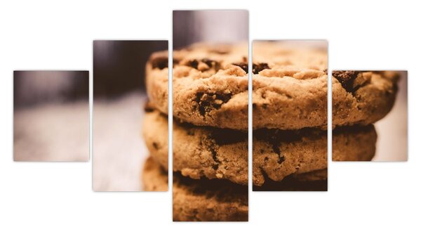 Obraz cookies sušenek (125x70 cm)