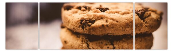 Obraz cookies sušenek (170x50 cm)