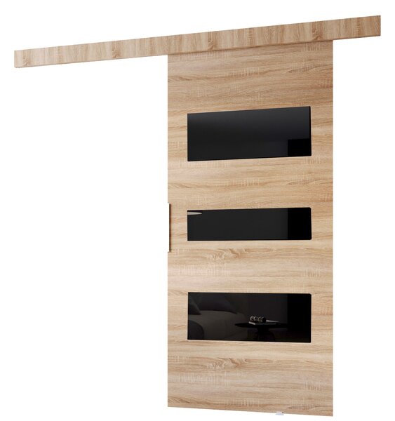 Interiérové dveře na stěnu BARRET 3 - 96 cm, dub sonoma