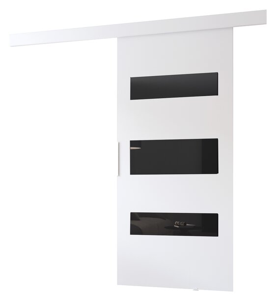Posuvné dveře BARRET 4 - 106 cm, bílé
