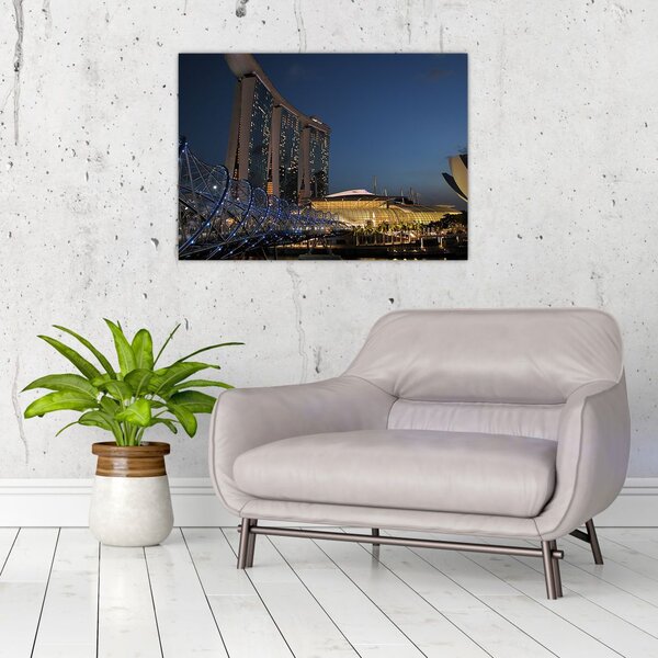 Obraz moderní metropole (70x50 cm)