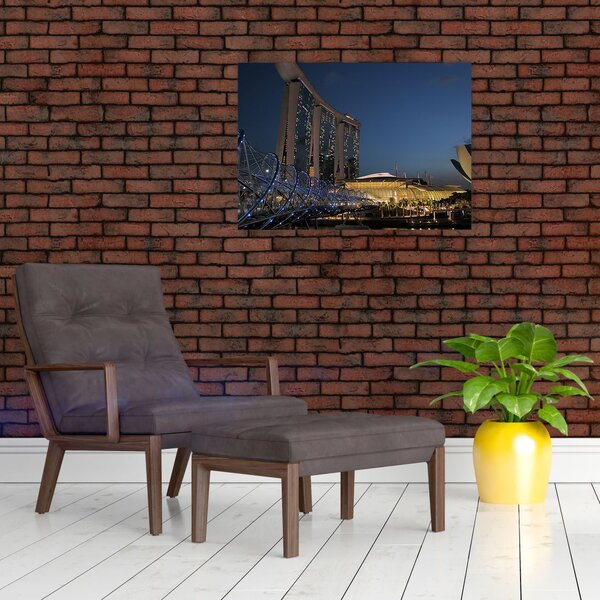 Obraz moderní metropole (70x50 cm)