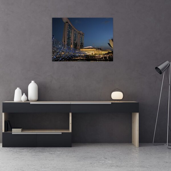 Obraz moderní metropole (70x50 cm)