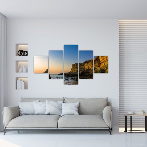 Obraz - mořský útes (125x70 cm)