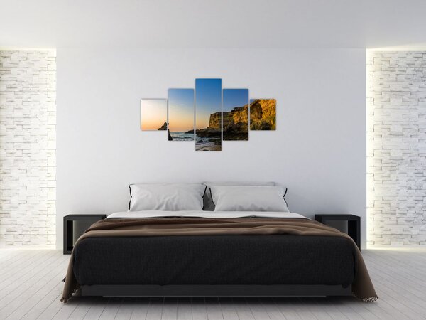 Obraz - mořský útes (125x70 cm)