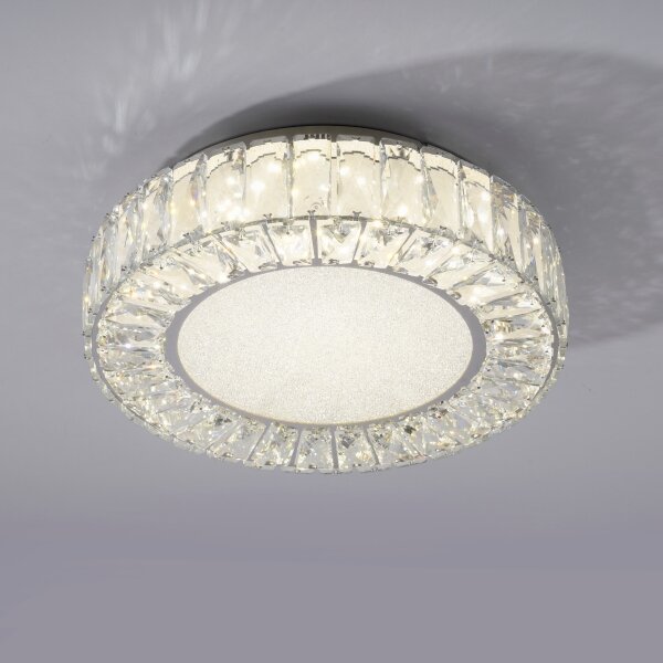 JUST LIGHT. 15221-17 - LED Stropní svítidlo KULUNKA LED/32W/230V chrom