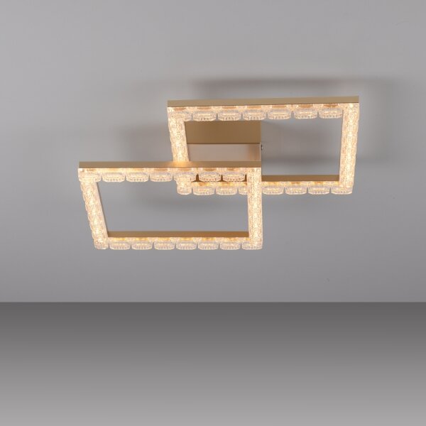JUST LIGHT. 14732-60 - LED Stropní svítidlo GLITRA LED/17,5W/230V zlatá