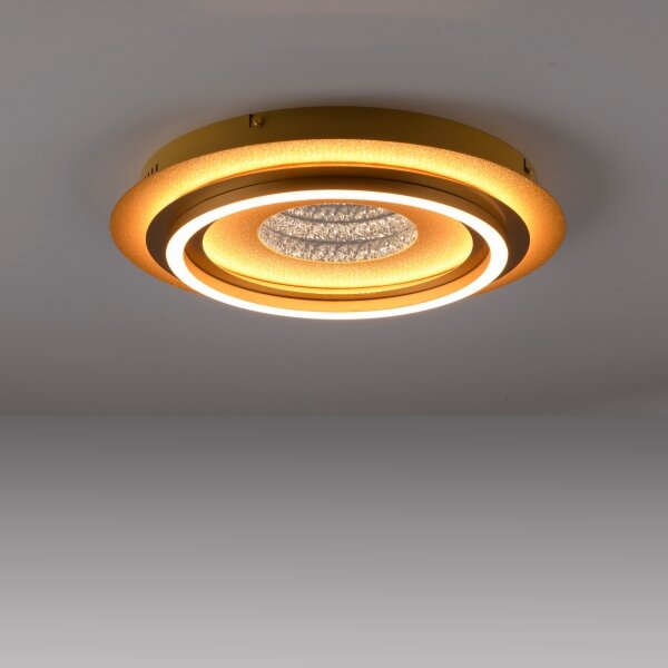 JUST LIGHT. 15089-60 - LED Stropní svítidlo CICHIO LED/36W/230V zlatá