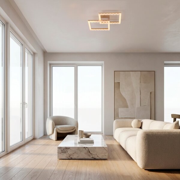 JUST LIGHT. 14732-60 - LED Stropní svítidlo GLITRA LED/17,5W/230V zlatá