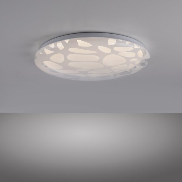 JUST LIGHT. 14009-16 - LED Stm stropní svítidlo ART PLAFO LED/20W/230V bílá + DO