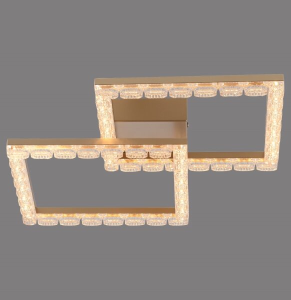 JUST LIGHT. 14732-60 - LED Stropní svítidlo GLITRA LED/17,5W/230V zlatá