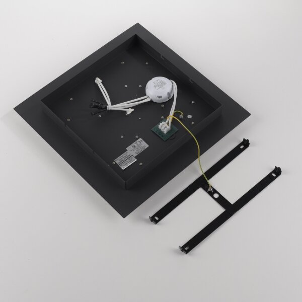 JUST LIGHT. 14439-21 - LED Stropní svítidlo CICHIO LED/18,5W/230V + LED/9W černá