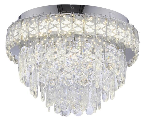JUST LIGHT. 15092-17 - LED Stropní svítidlo KULUNKA LED/33W/230V lesklý chrom