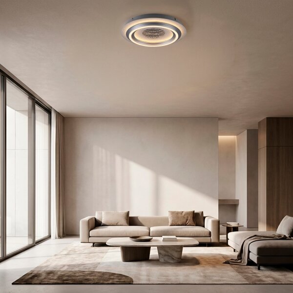 JUST LIGHT. 15089-21 - LED Stropní svítidlo CICHIO LED/36W/230V matný chrom