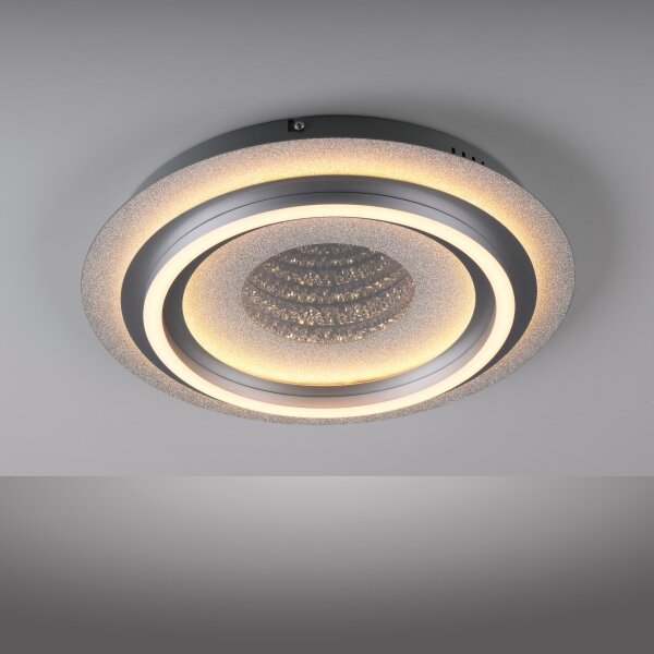 JUST LIGHT. 15089-21 - LED Stropní svítidlo CICHIO LED/36W/230V matný chrom