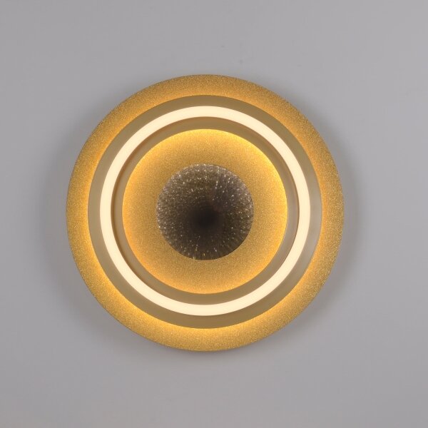 JUST LIGHT. 15089-60 - LED Stropní svítidlo CICHIO LED/36W/230V zlatá