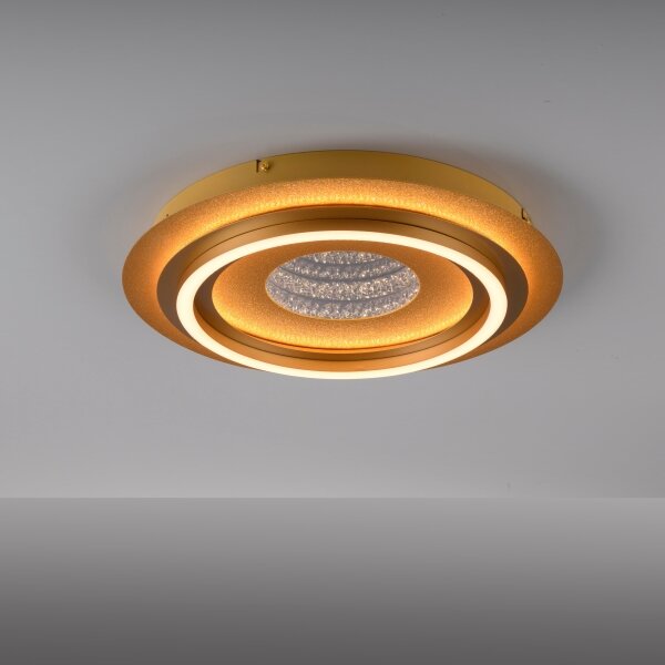 JUST LIGHT. 15089-60 - LED Stropní svítidlo CICHIO LED/36W/230V zlatá