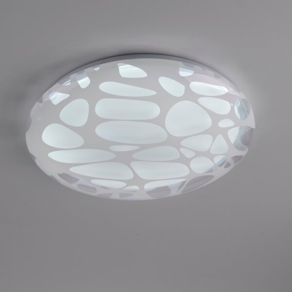 JUST LIGHT. 14009-16 - LED Stm stropní svítidlo ART PLAFO LED/20W/230V bílá + DO