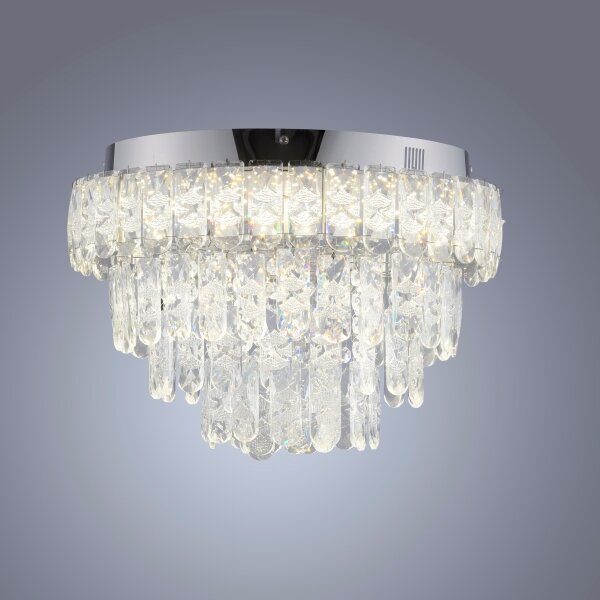 JUST LIGHT. 15092-17 - LED Stropní svítidlo KULUNKA LED/33W/230V lesklý chrom