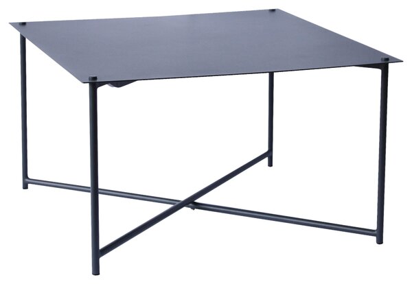 KONFERENČNÍ STOLEK, antracitová, kov, 70/70/42 cm Xora - Konferenční stolky, Online Only