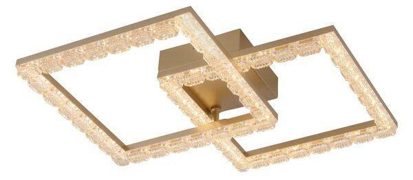 JUST LIGHT. 14732-60 - LED Stropní svítidlo GLITRA LED/17,5W/230V zlatá