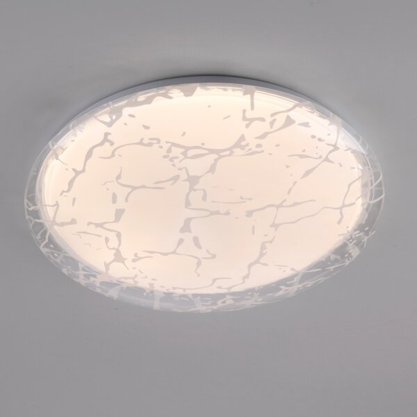 JUST LIGHT. 14008-16 - LED Stm stropní svítidlo ART PLAFO LED/20W/230V bílá + DO