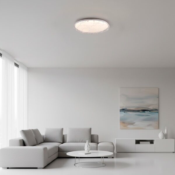 JUST LIGHT. 14008-16 - LED Stm stropní svítidlo ART PLAFO LED/20W/230V bílá + DO