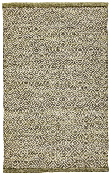RUČNĚ TKANÝ KOBEREC, 70/130 cm zelená Linea Natura - Online Only koberce & rohožky, Online Only