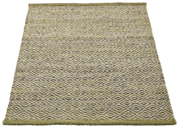 RUČNĚ TKANÝ KOBEREC, 70/130 cm zelená Linea Natura - Online Only koberce & rohožky, Online Only