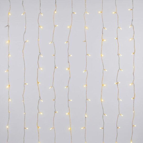 Aigostar - LED Venkovní vánoční řetěz 180xLED/8 funkcí 3,9x1,8m IP44 teplá bílá