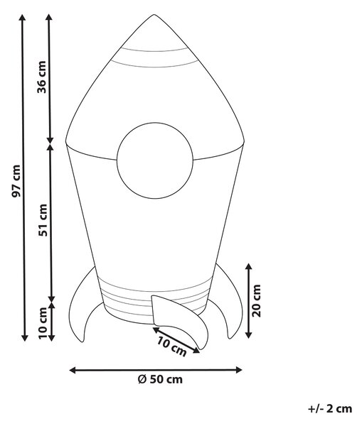 Dětský košík Raketa PAARL Mořská tráva Přírodní